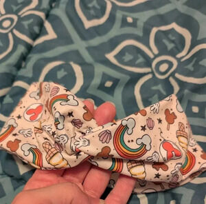 Disney Print Twisted Headband